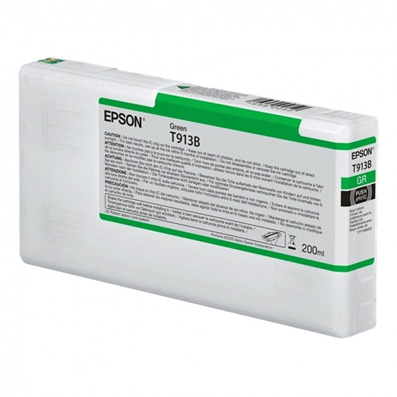 Epson Green 200ml Ink for SC-P5000 T913B 